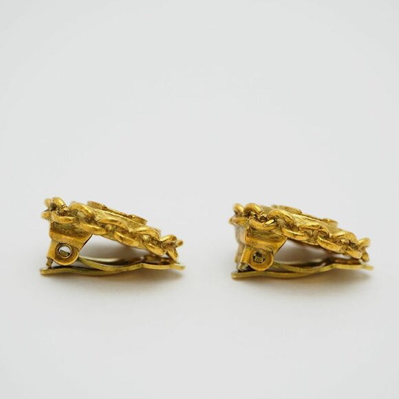CHANEL Gold Earrings - Picture 2 of 9